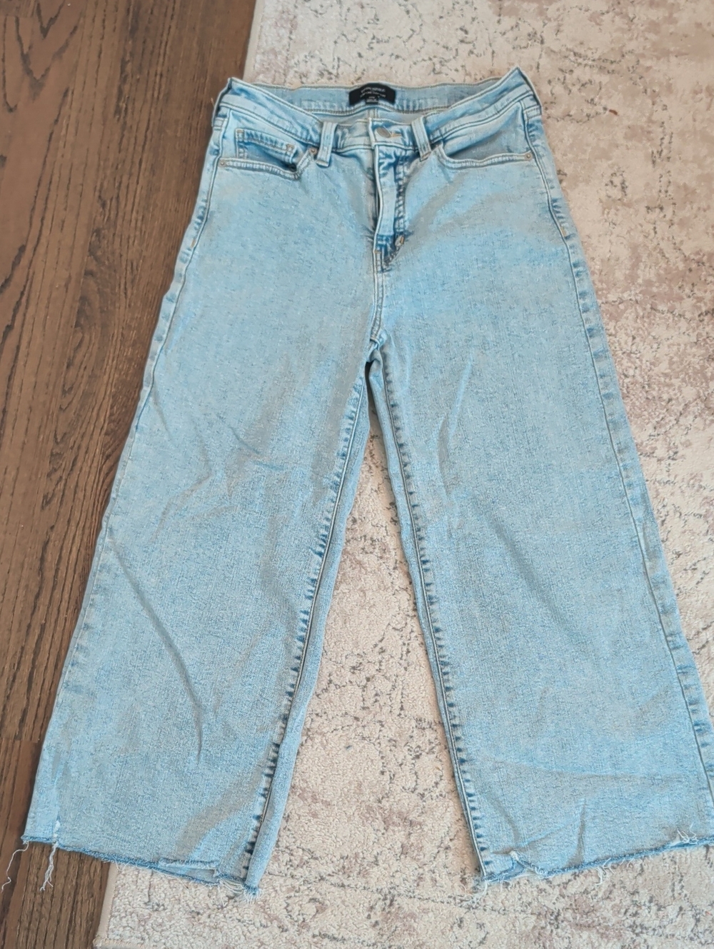 Banana Republic Light Blue Wide-Leg high rise Jeans